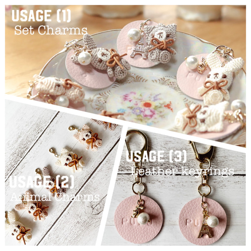 タグ付き！バーバリー チェック柄ラビット うさぎ チャーム コットン