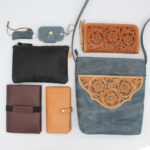 本革ショルダーバッグ 