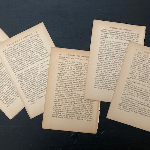 ヴィンテージ　洋書　古書　原書　英字ペーパー　アンティーク ヴィンテージ　洋書　古書　原書　英字ペーパー　アンティーク