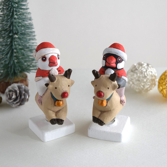 【訂做】聖誕老人麻雀 第1張的照片