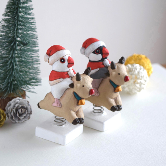 【訂做】聖誕老人麻雀 第2張的照片