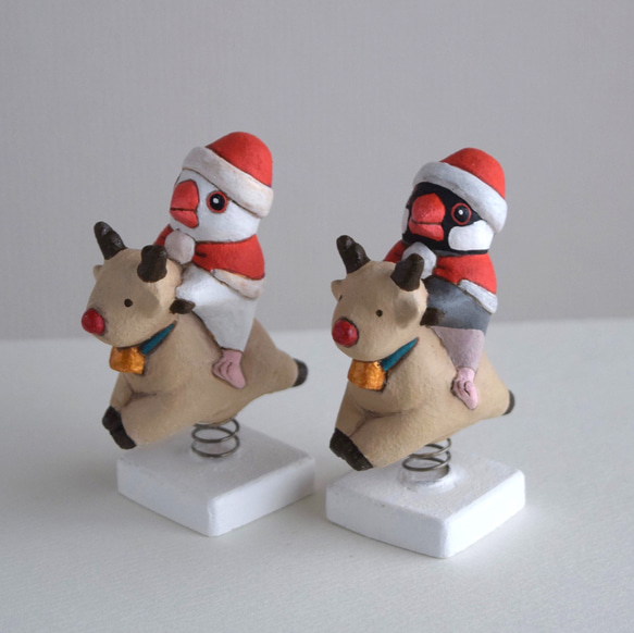 【訂做】聖誕老人麻雀 第4張的照片