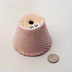 陶器製（２号ポット相当） #多肉植物 の欲しがる 植木鉢  AASc-ピンク5460 3枚目の画像