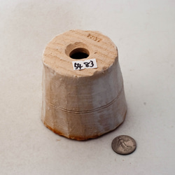陶器製（2号ポット相当） #多肉植物 の欲しがる 植木鉢  SSS-5483 3枚目の画像