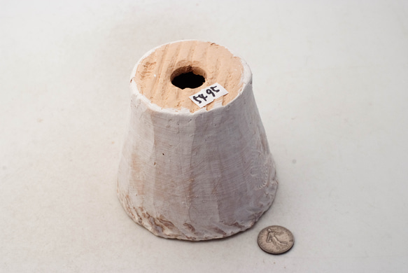 陶器製（3号ポット相当） #多肉植物 の欲しがる 植木鉢  NSM-5495 3枚目の画像