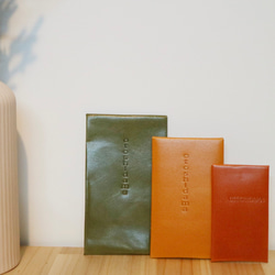 ✶ otoshidamaレザーポチ袋S・M・L 3枚セット✶ぽち袋/レザーぽち袋 2枚目の画像