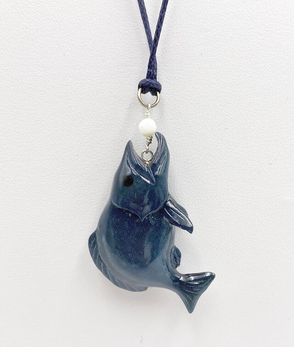 徳島の藍染ネックレス♡♡ストラップ♡♡