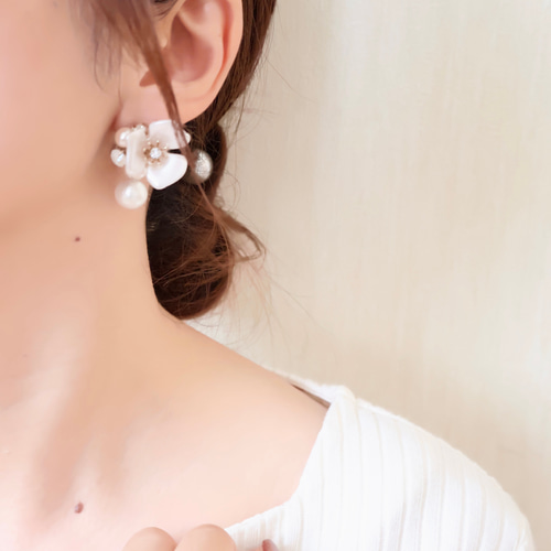 はなゆき/プレシャスオパールのお花ピアス/イヤリング UK7yQSSDDaDiwDxcSaTe6UqTC6h9Qr