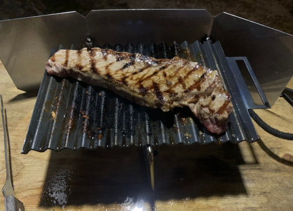 BBQ黒皮鉄板ライト 4枚目の画像