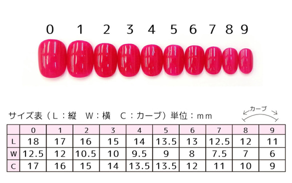 ネイルチップ　チェックネイル 3枚目の画像