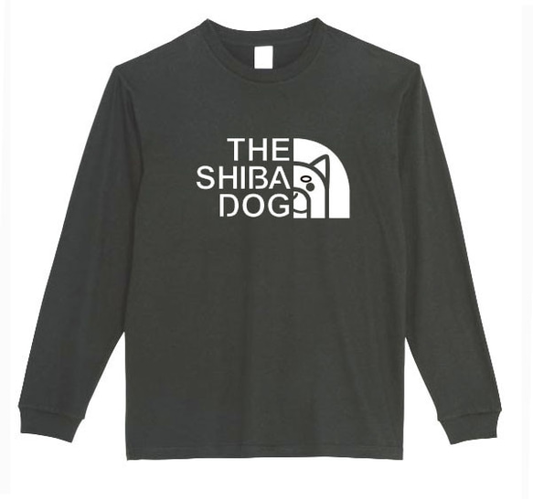 【XS～3XL】5.6ozシバドッグ柴犬ロングTシャツパロディおもしろうけるネタ面白いロンTプレゼント送料無料・新品 1枚目の画像