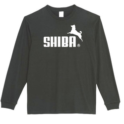 【XS～3XL】5.6ozシバ柴犬ロングTシャツパロディおもしろうけるネタ面白いロンTプレゼント送料無料・新品 2枚目の画像