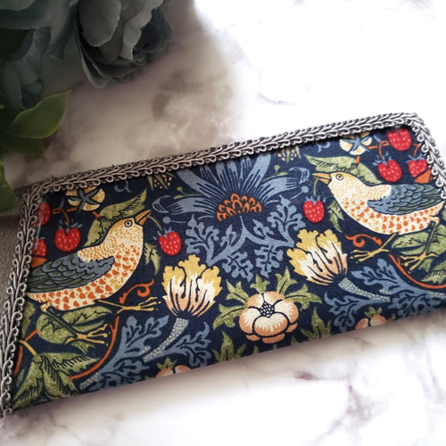 ウィリアムモリスいちご泥棒メガネケース3個セット