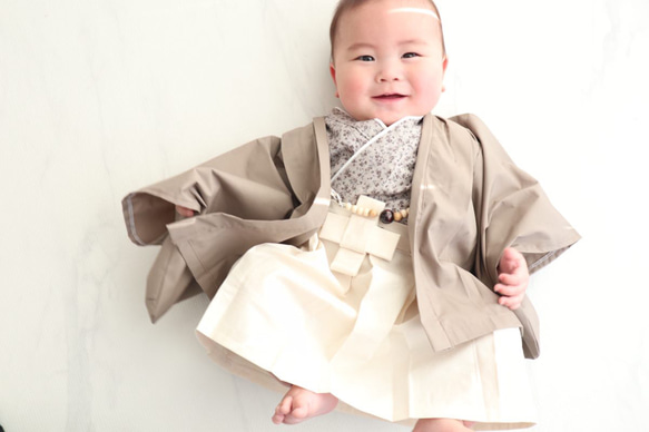 ベビー袴 セパレート セットアップ 花柄 女の子 ベビー 赤ちゃん