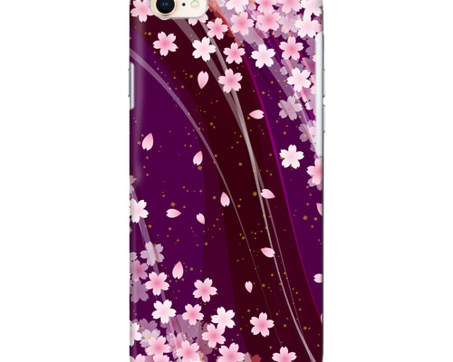 受注制作 桜 スマホケース ハードケース iPhoneケース 携帯