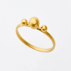 Ball Ring (gold) 1枚目の画像