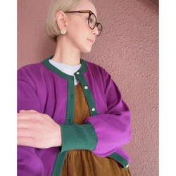 RATA❤️秋冬春にも❤️1枚できまる大人の『主役カーディガン』❤️国産オリジナルニット❤️ 10枚目の画像