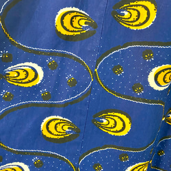 アフリカ布　サーキュラースカート 6枚目の画像