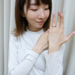 刻印可能なアクセサリー　ペアリング チタン（ titanium）「#ペアリング #結婚指輪」【1個】 16枚目の画像