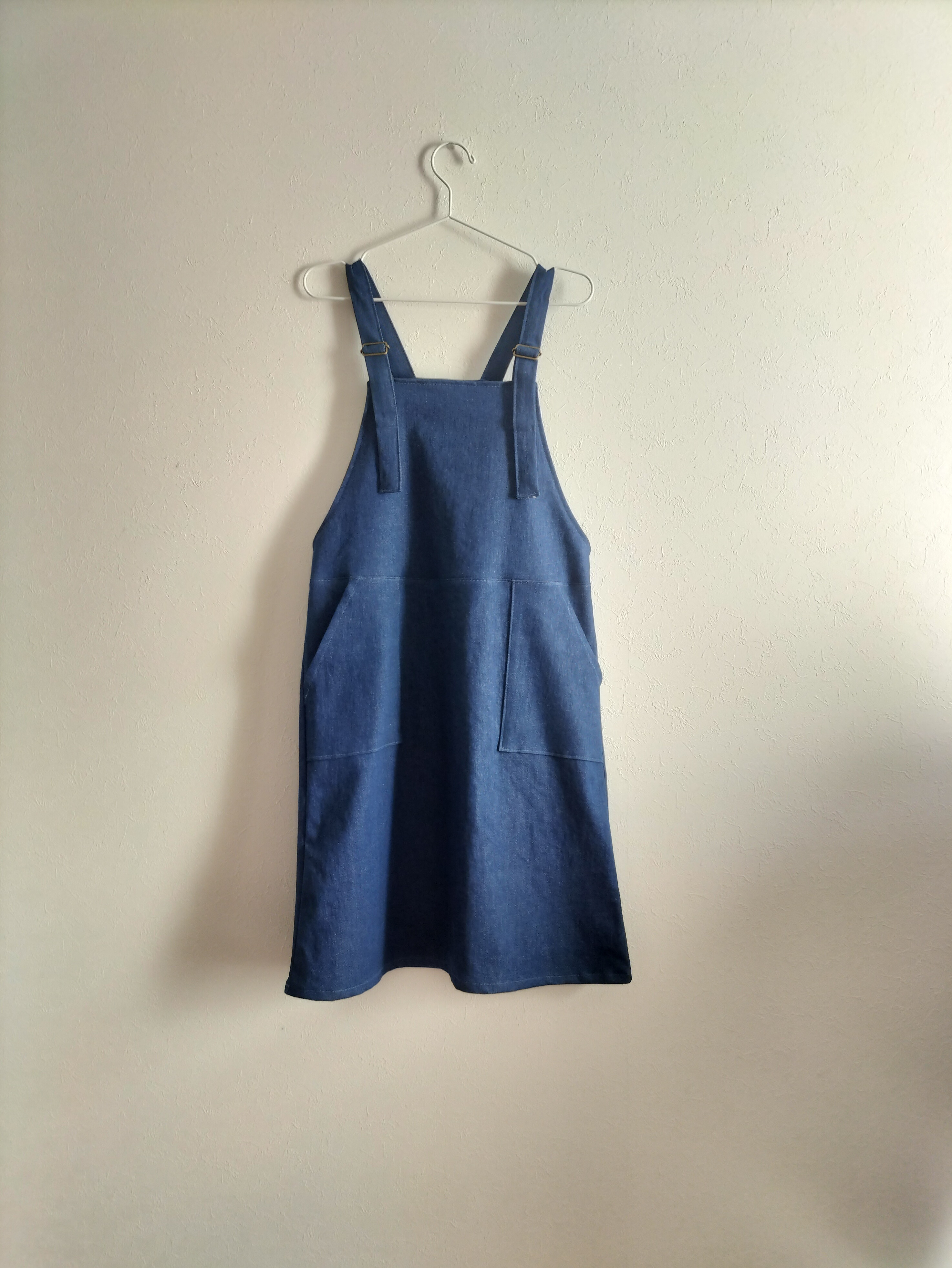 児嶋デニムサロペットワンピース