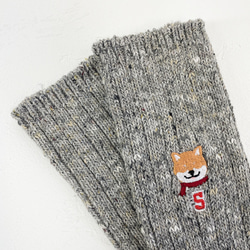 【イニシャル入り】Doggy Face Socks 4枚目の画像