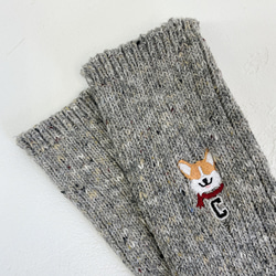 【イニシャル入り】Doggy Face Socks 6枚目の画像