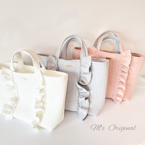 フリル❤️ヌビバッグ イブルバッグ トートバッグ M's 通販