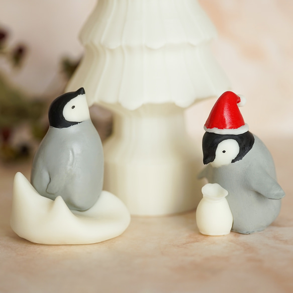 Xmas Gift Set - Lamp & Penguins 4枚目の画像