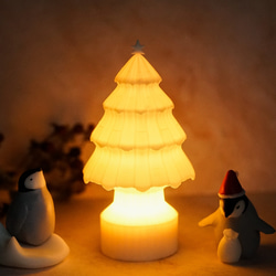Xmas Gift Set - Lamp & Penguins 2枚目の画像