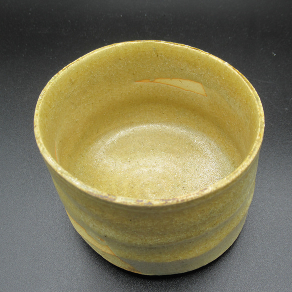 黄瀬戸茶碗（薪釜焼成）　創作陶器 5枚目の画像