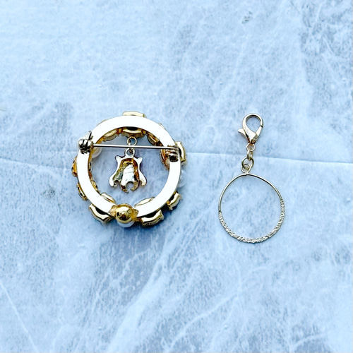 ☆再販30以上☆【選べる5way】 ♪音符ブローチ 発表会 鍵盤 ネックレス