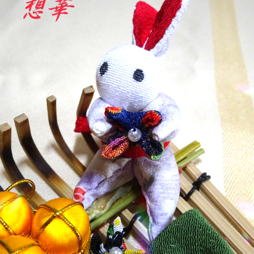 楽天市場】熊手 ちりめん 宝船 11-134 / くま手 かわいい 縁起物
