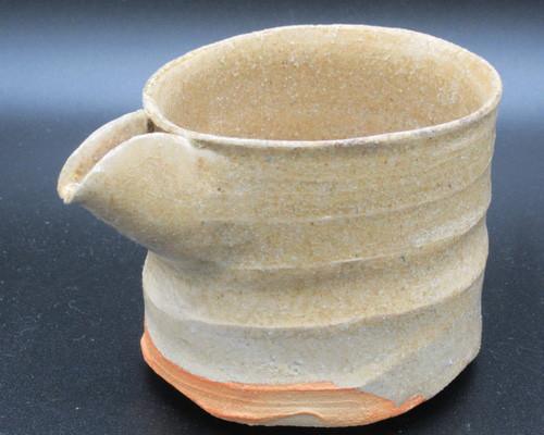 陶芸　作家もの　織部焼　赤津焼　黄瀬戸　酒器揃（片口徳利　ぐい呑み2個） 陶芸 作家もの 織部焼 赤津焼 黄瀬戸 酒器揃（片口徳利 ぐい呑み