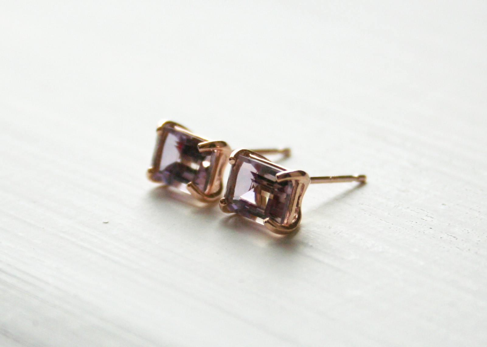 K10PG/アメトリン ピアス【HAKONIWA / 箱庭】/(PE20044P-AMT)