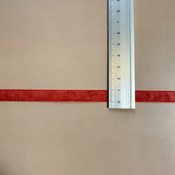 ▶︎Xmas／NEW YEAR◀︎ トルコリボン 販売単位：30cm【2212-T17】赤　レッド　オーガンジー　 3枚目の画像