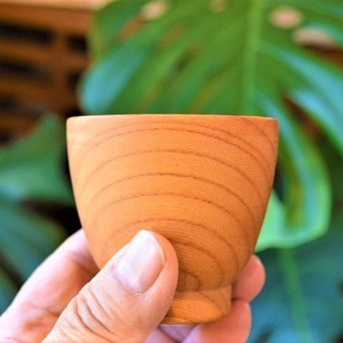 お得です】2個セット・木でできた お酒が美味しいぐい吞み wooden 欅 