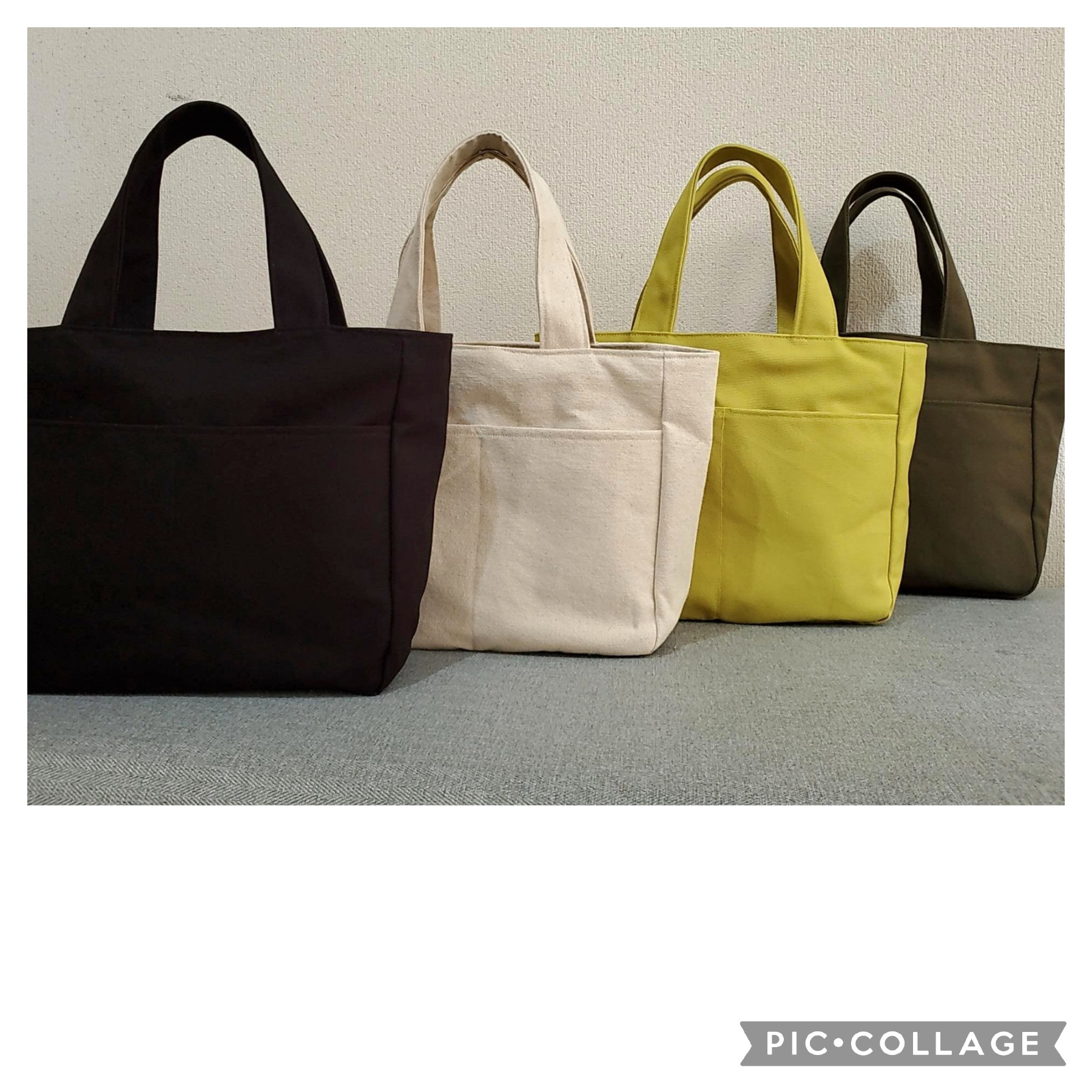 ポケットいっぱいヌビバッグ ハンドメイド
