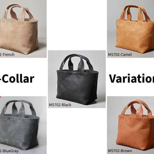 上質なプルアップレザー>男女兼用タウンユース向け超軽量ミニトート