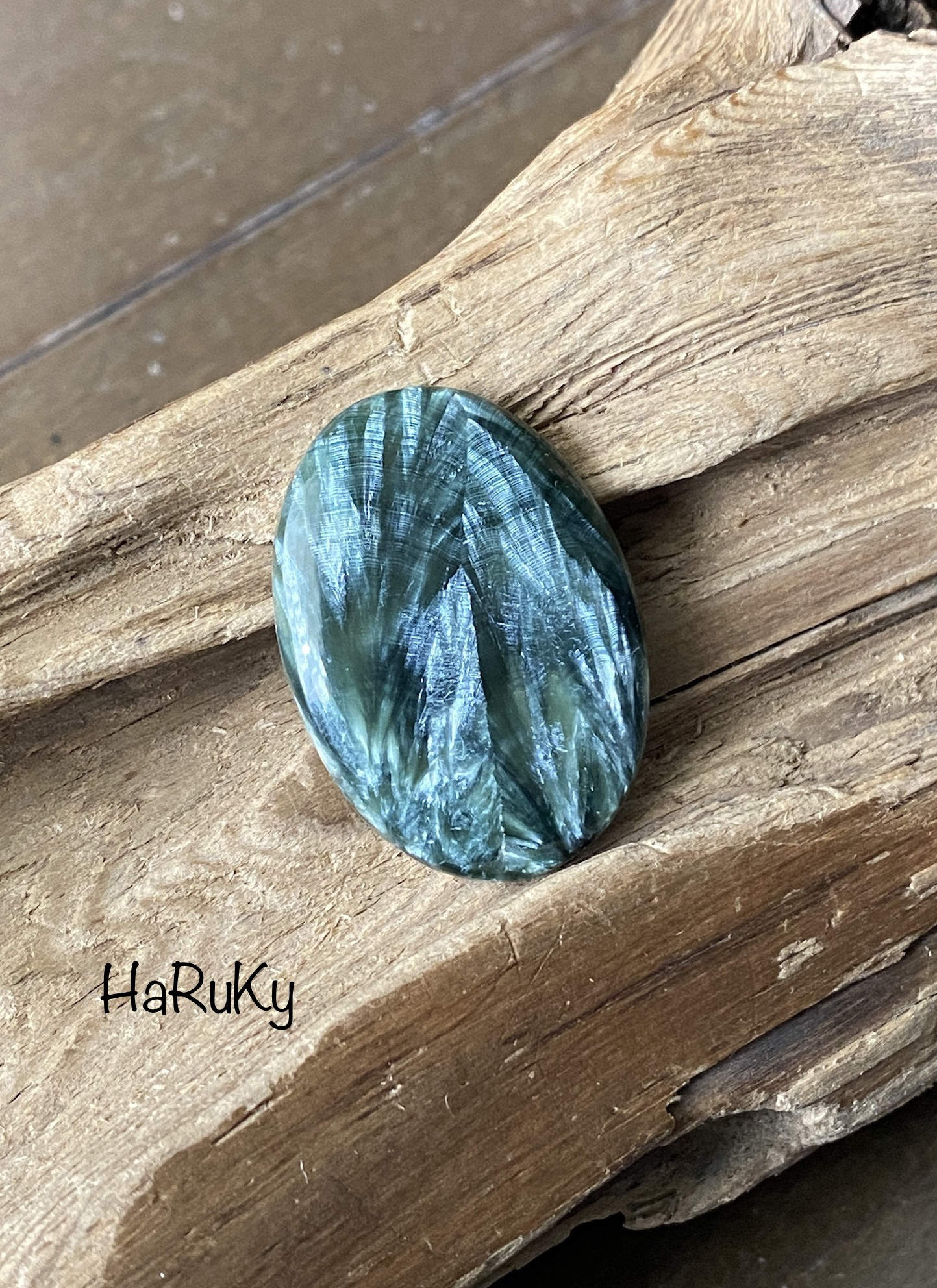 天使の羽根♢セラフィナイト ルース 04 天然石