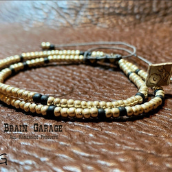 【BG】Grass beads 2wrap bracelet〈BG22B0002〉 7枚目の画像