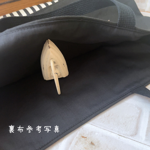 入園入学2点セット アッシュグリーン×ボーダー レッスンバッグ 上履き 
