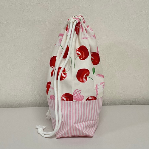 コップ袋＊ハンドメイド コップ袋巾着タイプ #2166 その他入園グッズ LilianeStores 通販