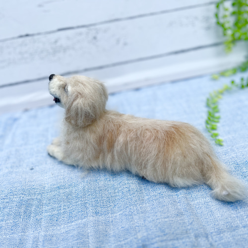 羊毛フェルト　ハンドメイド　ゴールデンレトリバー 羊毛フェルトのゴールデンレトリバー - SUEFELT39'S GALLERY