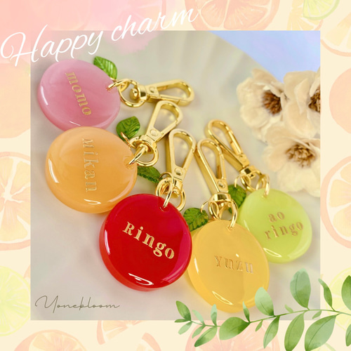 sora様ご確認用ページ レジンで写真チャーム オーダー品