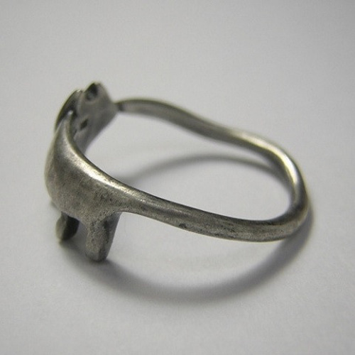 ステネコくん ( 猫 ネコ ねこ キャット 指環 指輪 ユビワ ゆびわ