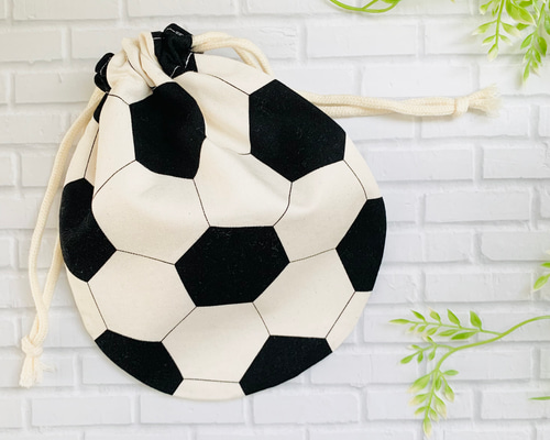 オーダー】サッカーボール 巾着✳︎ 給食袋 chacos.handmade 通販