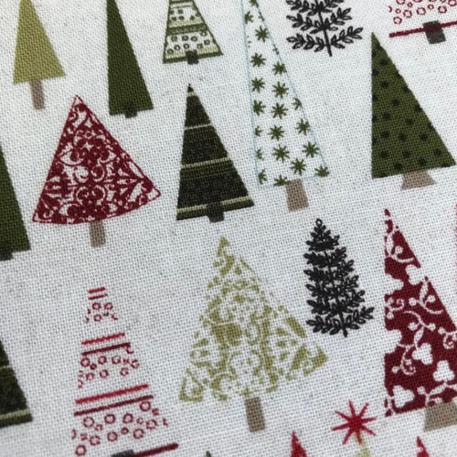 クリスマスランチョンマットセット ツリー ペアマット+ペアコースター