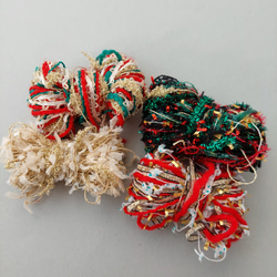 クリスマスハッピーバッグ2022(15)　引き揃え糸 素材糸 ラッピング クリスマス 3枚目の画像