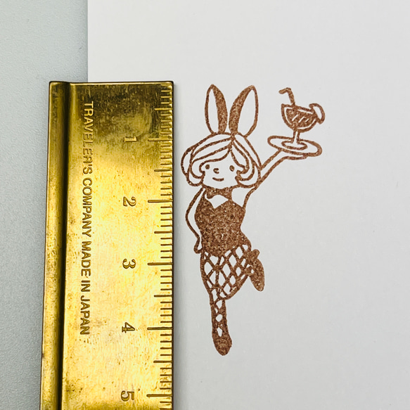 [續訂/售完] Maron Bunny-chan *橡皮圖章 30mm x 48mm *R769 第6張的照片