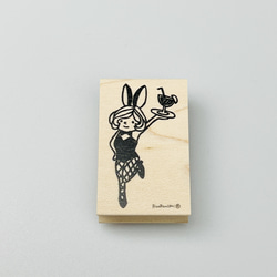[續訂/售完] Maron Bunny-chan *橡皮圖章 30mm x 48mm *R769 第2張的照片